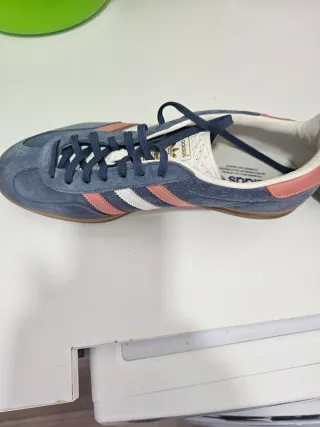 Adidas Gazelle Indoor Azul/Rosa