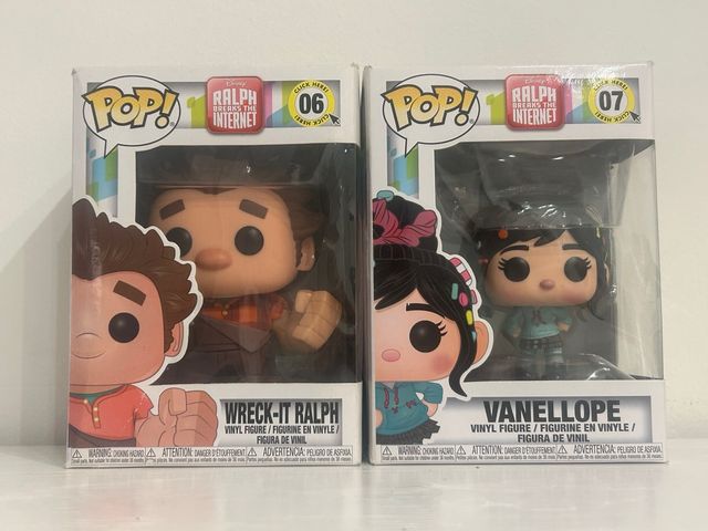 Funko Pop! Ralph Rompe Internet (2 figuras)