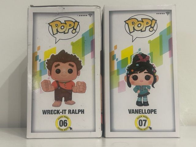 Funko Pop! Ralph Rompe Internet (2 figuras)