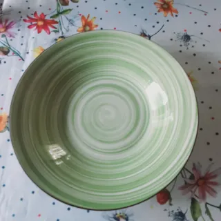 Set 18 pezzi piatti ceramica per 6 persone