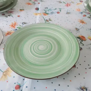 Set 18 pezzi piatti ceramica per 6 persone