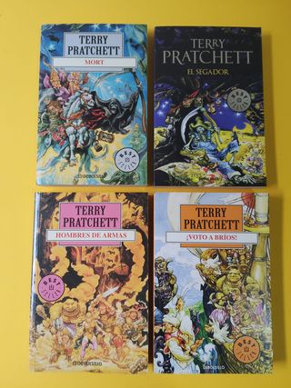 lote libros Terry Pratchett