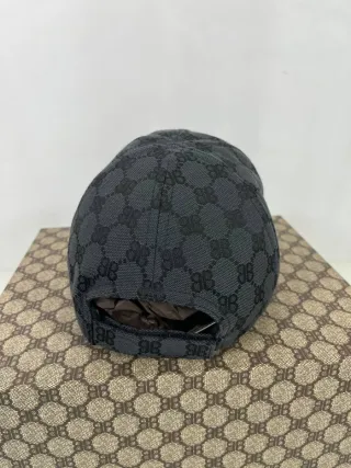 Gorra Gucci x Balenciaga Negra