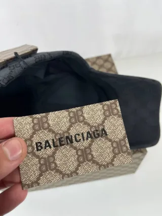 Gorra Gucci x Balenciaga Negra