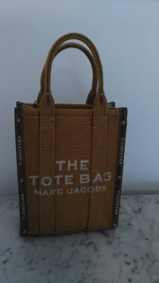 Bolso Tote Marc Jacobs Mini Beige