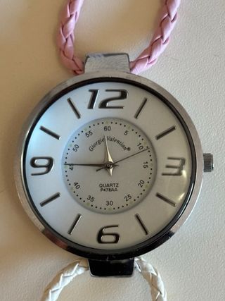 Reloj Infantil Giorgie Valentian Blanco y Rosa