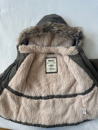 Cazadora niña SPROTES verde oliva