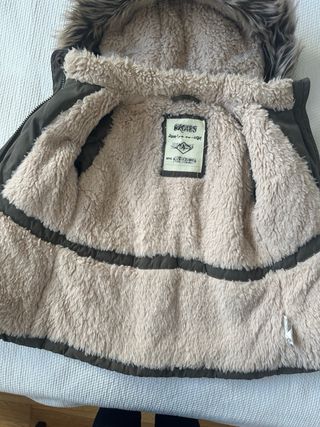 Cazadora niña SPROTES verde oliva