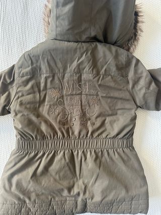 Cazadora niña SPROTES verde oliva