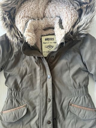 Cazadora niña SPROTES verde oliva