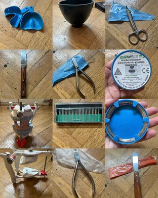 Material para prótesis dental para grado superior.