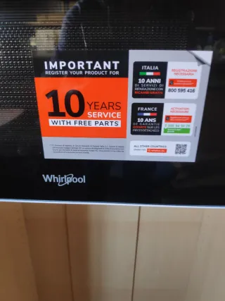 Microondas Whirlpool