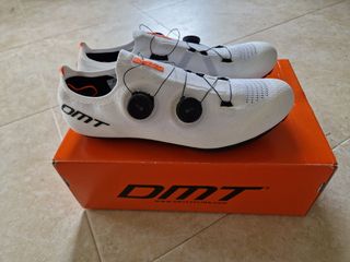 Scarpe Ciclismo DMT Bianche Taglia 44