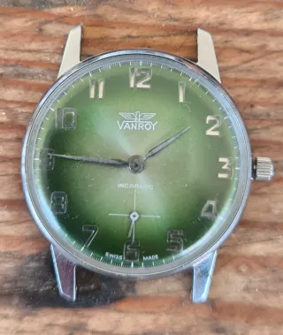 Reloj Vanroy Suizo Verde - 35mm