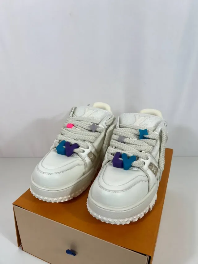 Zapatillas Louis Vuitton Blancas Multicolores