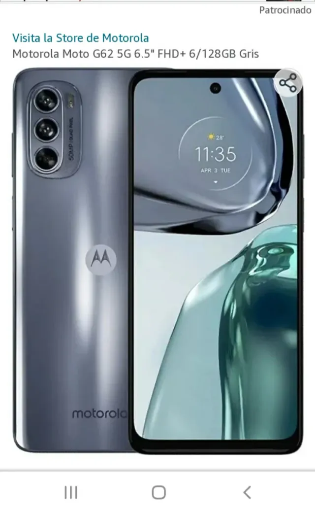 Motorola G62 5G, 128/6gb, 50mpx