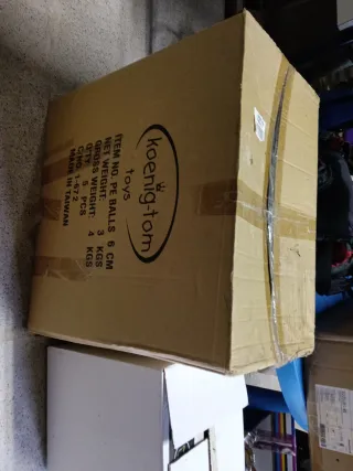 Bolas de plástico para niños 6 cm