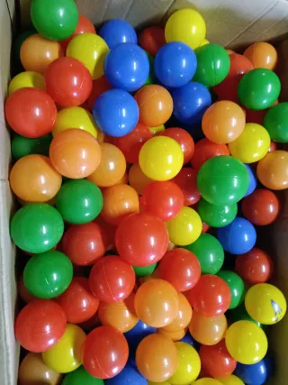 Bolas de plástico para niños 6 cm