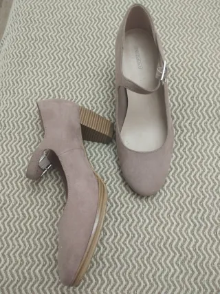 Zapatos tacón medio mujer