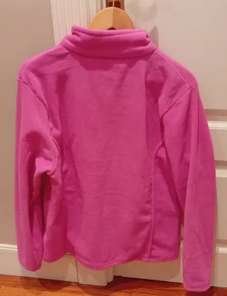 Sudadera rosa mujer con bolsillos