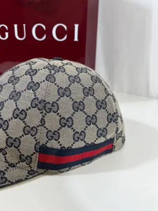 Gorra Gucci Beige y Marrón