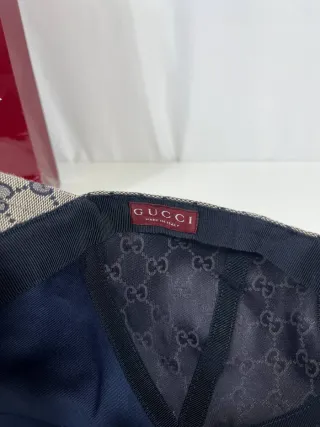 Gorra Gucci Beige y Marrón
