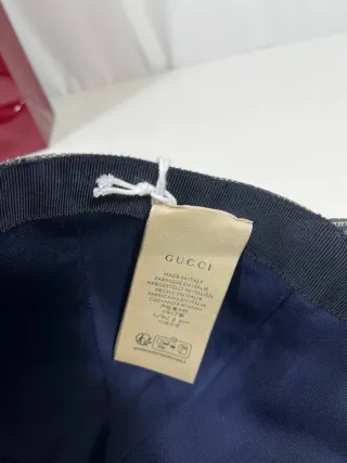 Gorra Gucci Beige y Marrón