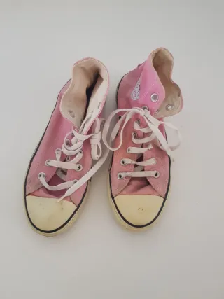 Zapatillas Converse Altas Rosas