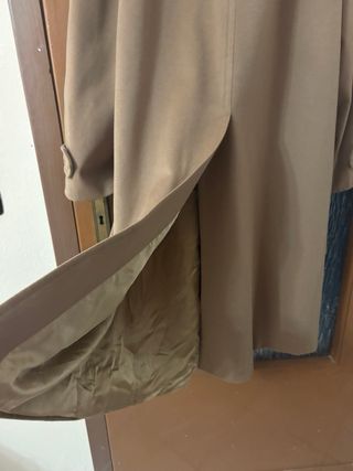 Capotto uomo beige l