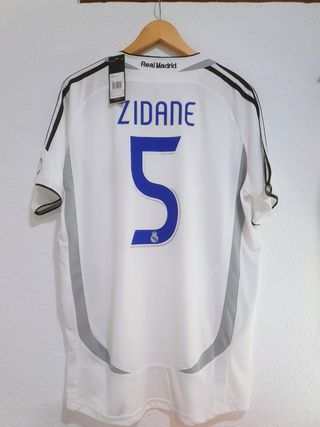 Camiseta Zidane 5 futbol retro vintage Talla L
