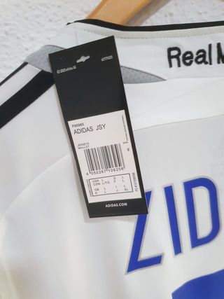 Camiseta Zidane 5 futbol retro vintage Talla L