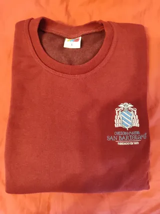 Sudadera Colegio Mayor San Bartolomé Talla L. Gran