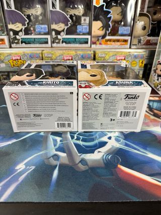 Funko Pop! Sword Art Online Kirito 82 & Asuna 81