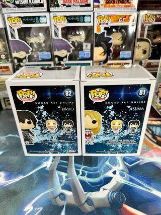 Funko Pop! Sword Art Online Kirito 82 & Asuna 81