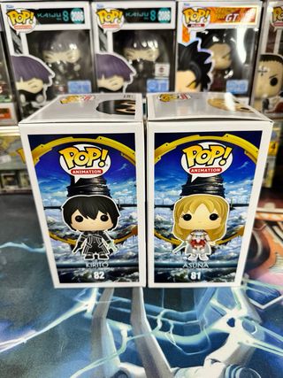Funko Pop! Sword Art Online Kirito 82 & Asuna 81