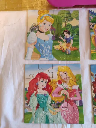 Puzzles Disney Princesas y Pocoyó