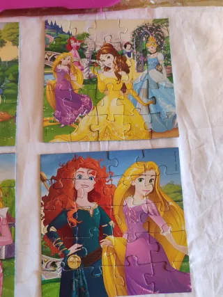 Puzzles Disney Princesas y Pocoyó