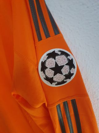 Camiseta CR7 Naranja futbol retro vintage Talla L
