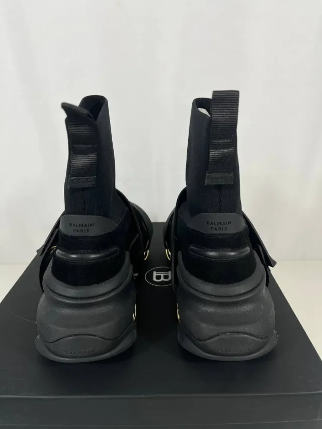 Zapatillas Balmain Negras y Doradas