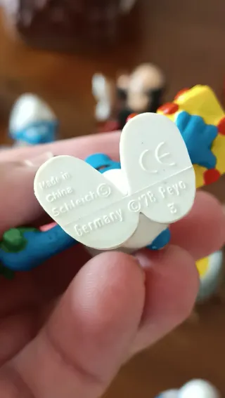 Collezione di figurine di Puffi vintage in lotto