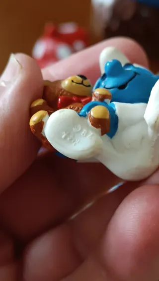 Collezione di figurine di Puffi vintage in lotto