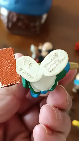 Collezione di figurine di Puffi vintage in lotto