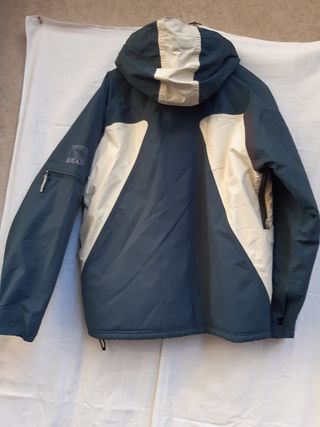 Giacca sci Bear uomo L blu bianco