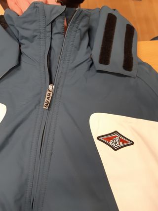 Giacca sci Bear uomo L blu bianco