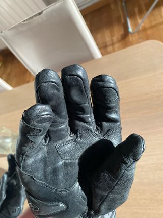 Guantes de moto XL negros