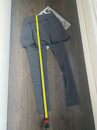 Falda pantalón gris SHEIN talla M