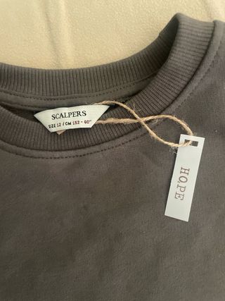 Sudadera Scalpers Talla 12/152cm SIN ESTRENAR