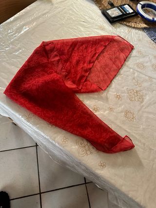 Foulard rosso Thun Natale