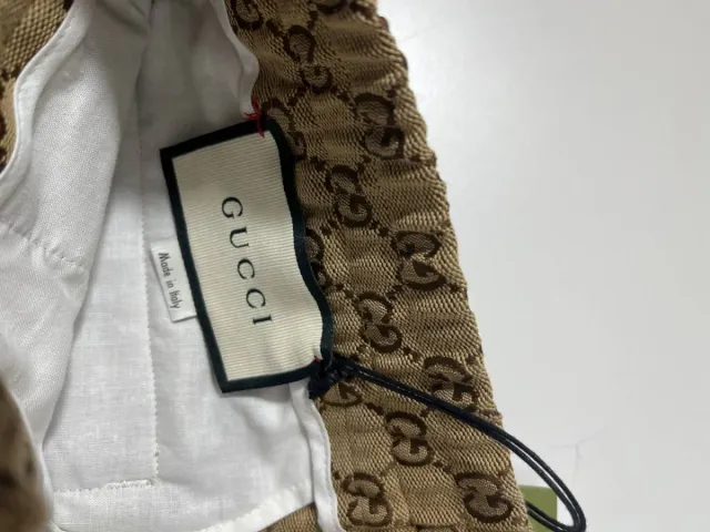 Pantalón Gucci GG Monogram Beige