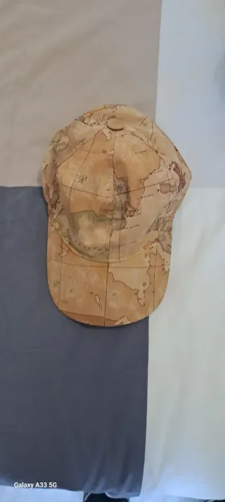 Cappello Alviero Martini Mappa Beige/Marrone